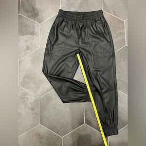 CALIA M Faux Leather Jogger. Worn twice. Great like new condition